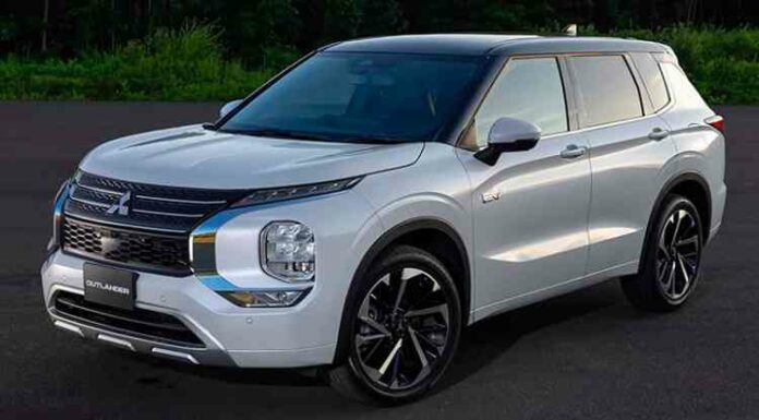 Mitsubishi представила новий mitsubishi outlander phev (фото)