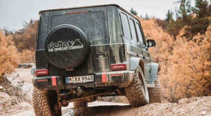 Mercedes g-class отримав позашляховий пакет від майстерні delta 4×4