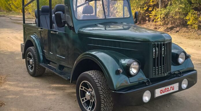 Саморобний газ-69, зібраний з різних автомобілів, продають за ціною toyota land cruiser 300