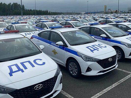 Російська гибдд буде їздити на нових hyundai solaris