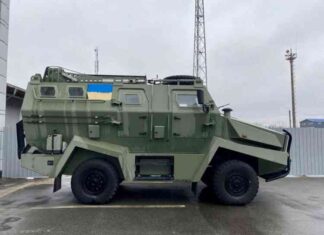 Українським прикордонникам передано турецький бронеавтомобіль (фото)