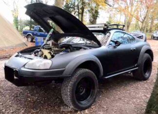 Ентузіаст побудував позашляхову toyota supra з 5,9-літровим дизелем cummins