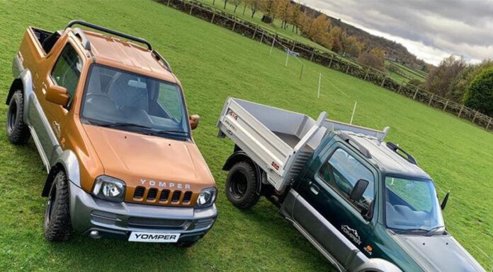 Suzuki jimny перетворили на пікап і вантажівку