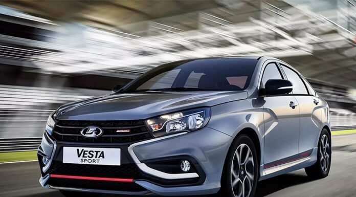 Якою буде нова lada vesta sport