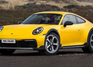 Нове серійне крос-купе porsche 911: перші зображення