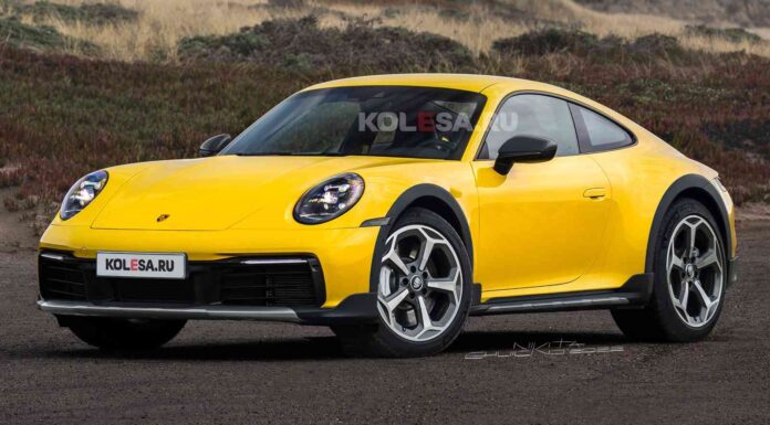 Нове серійне крос-купе porsche 911: перші зображення