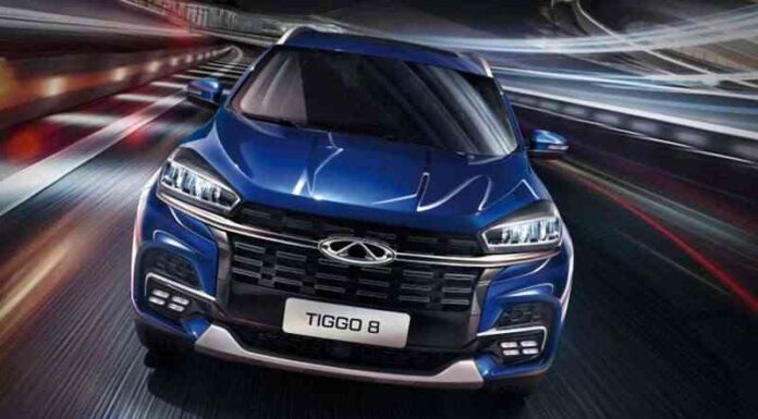 Оновлений chery tiggo 8 з’явиться в лютому