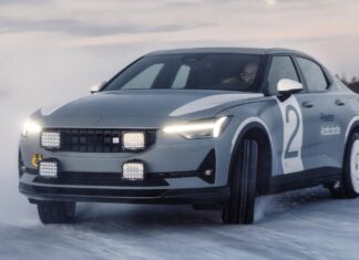 Polestar 2 перетворили на електромобіль для зимових перегонів