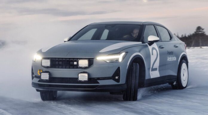Polestar 2 перетворили на електромобіль для зимових перегонів