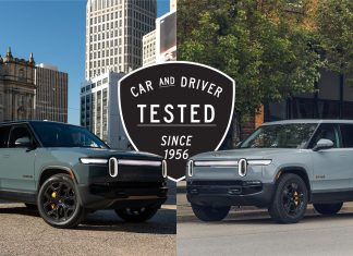 Електричні монстри Rivian: як тримоторні моделі перевершують попередників