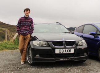 Я купив дизельну Alpina з пробігом 170 тисяч миль і відразу ж поїхав до Європи