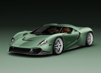 Новий гіперкар Zagato оснащений двигуном V8 900 кінських сил та ручною коробкою передач