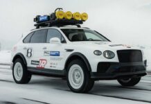 Bentley Tests Extreme Bentayga X Concept on Frozen Lake