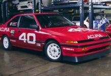 Acura feiert 40-jähriges Jubiläum in den USA mit Integra-Rennwagen mit Originalmotor