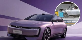 Audi E5 Sportback Achieves Top Safety Rating in C-NCAP Tests