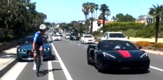 California Incident agresivního řízení: cyklisté, auta a narůstající konflikty