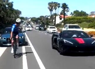 California Incident agresivního řízení: cyklisté, auta a narůstající konflikty