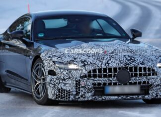 Mercedes-AMG GT Coupé riceverà un’importante riprogettazione per il prossimo anno modello