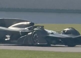 Aston Martin si všiml testování radikálního prototypu hypercaru ve stylu F1