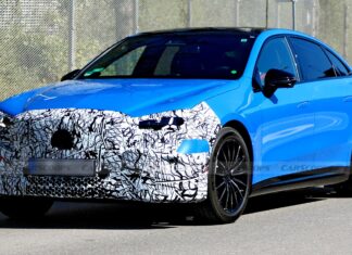 Mercedes odhaluje první pohledy na nadcházející elektrickou třídu C EQ