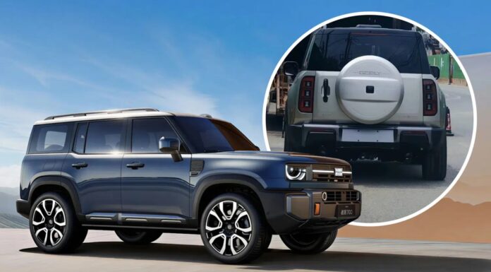 Позашляховик Geely Galaxy Cruiser 700 помічений у Китаї перед презентацією