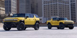 La GMC Humver EV Icon 25 del 2027 riporta quel caratteristico giallo